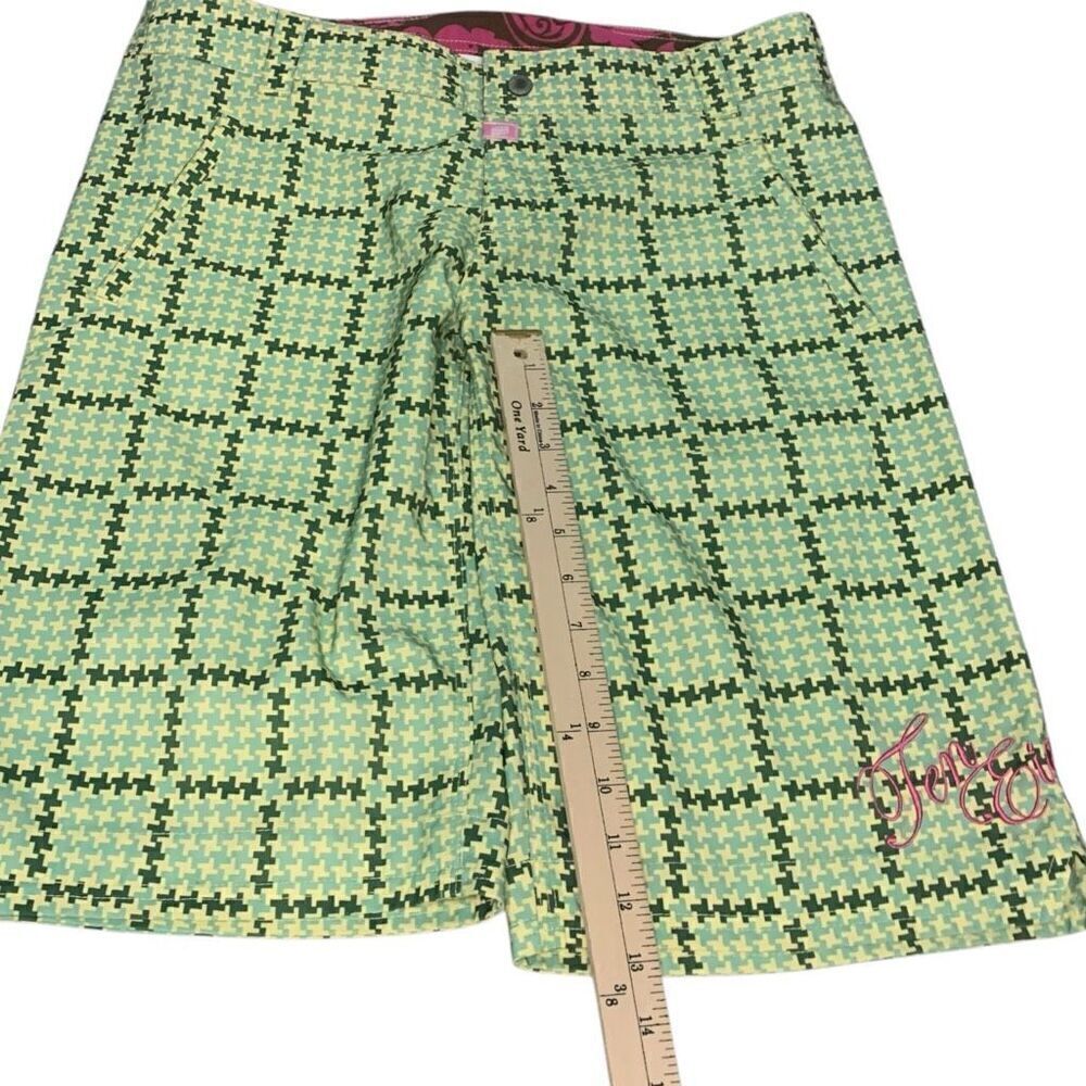 Women’s Ten-80 Kensington green Bermuda boardshorts size 9 - Picture 5 of 6